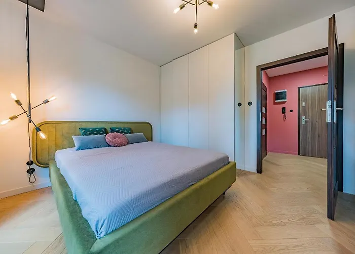 شقة Hello Chmielna With Private Parking And Balcony *