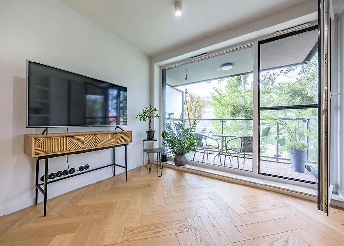 شقة Hello Chmielna With Private Parking And Balcony